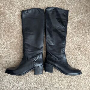 SAM EDELMAN Loren leather riding boots